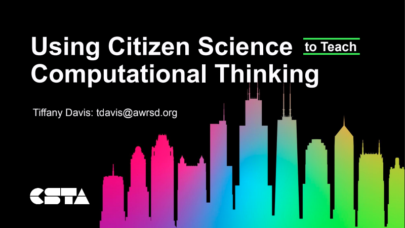 citizen science title slide